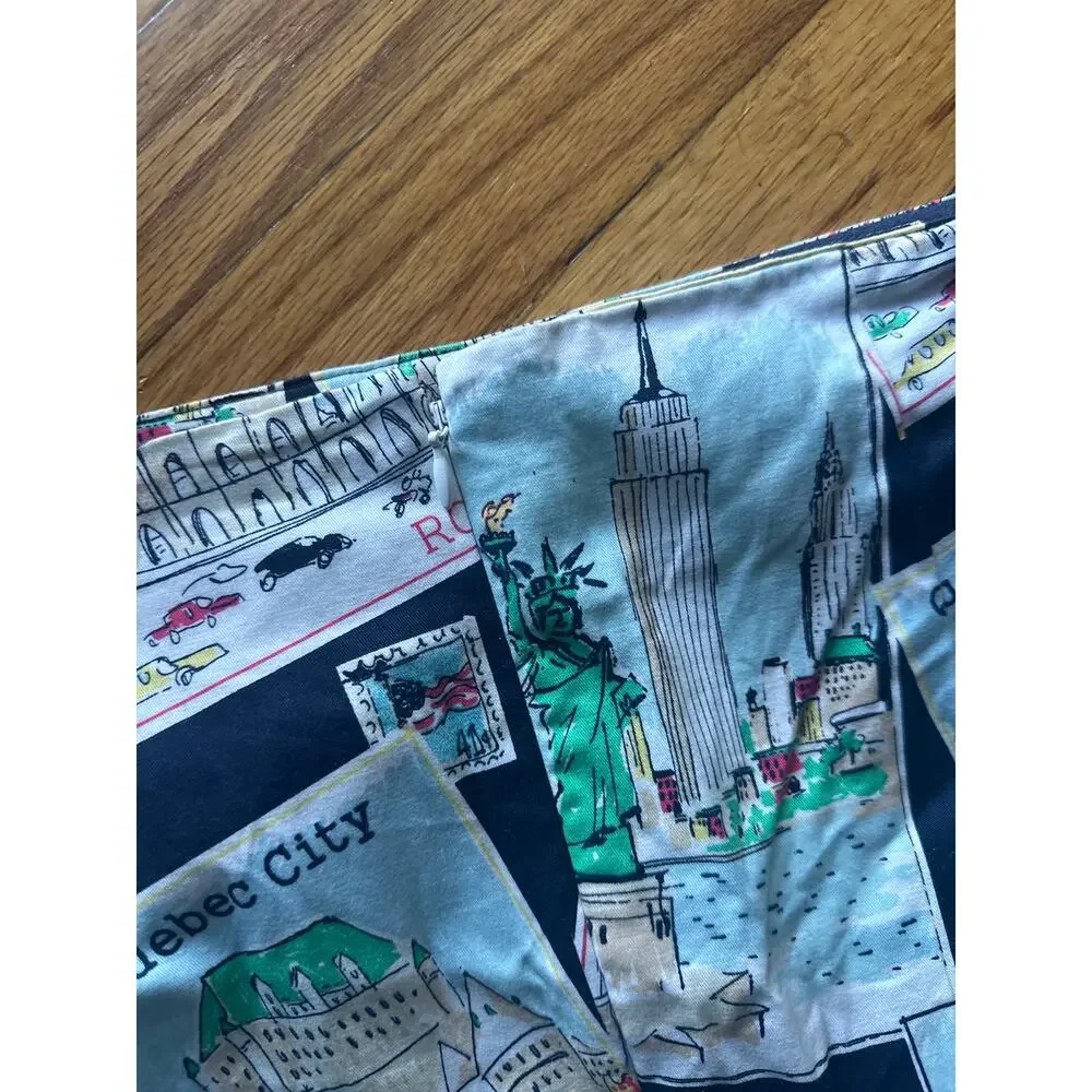 Talbots Novelty Print Venice Italy Skirt | Travel Inspired | Size 14 - Picture 5 of 6